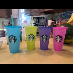 Starbucks cups